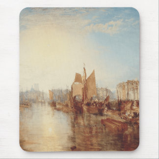 J.M.W. Turner: Hafen von Dieppe Romantische Kunst Mousepad