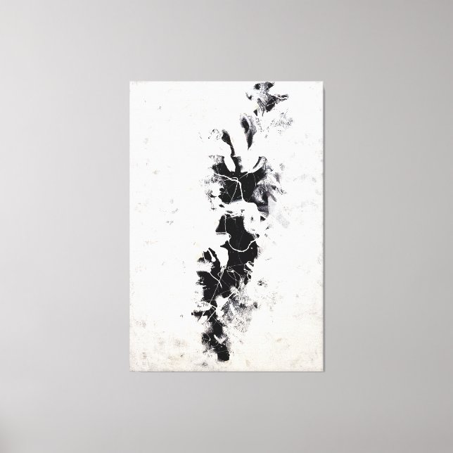 J. P. - DEEP (1953) - Abstrakter Expressionismus - Leinwanddruck (Vorderseite)