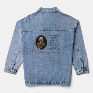 J.P. Morgan erster Schritt, um etwas zu erreichen Jeansjacke