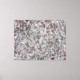 J. P. - Nr. 20 - 1948 - Action painting - Leinwanddruck