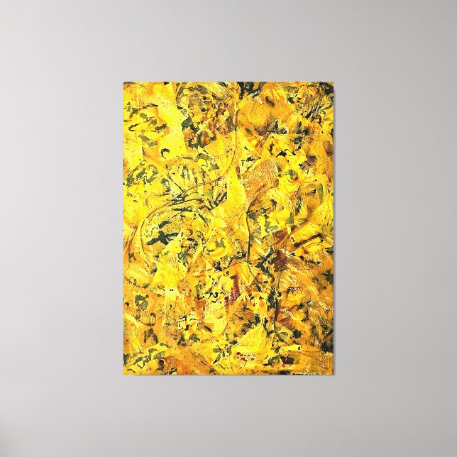 J. P. - Nummer 2 - 1951 - Abstrakter Expressionism Leinwanddruck (Vorderseite)