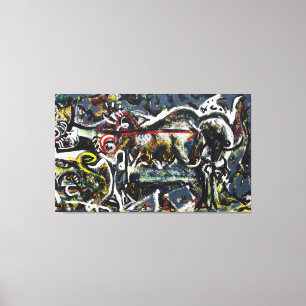 J. P. - THE SHE-WOLF - 1943 - Abstrakt - Leinwanddruck