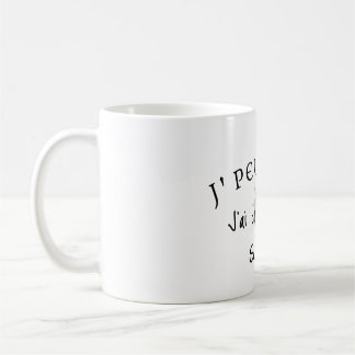 J' peux pas, j'ai pas de pass sanitaire. Kaffeetasse