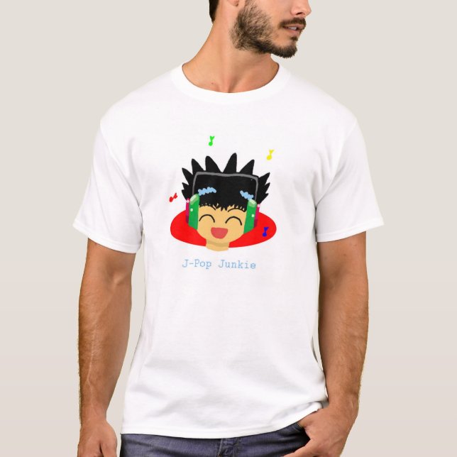 J-Pop Junkie T-Shirt (Vorderseite)