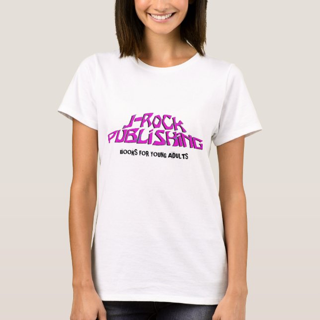 J-Rock-Verlags- Damen-Logo-T-Shirt T-Shirt (Vorderseite)