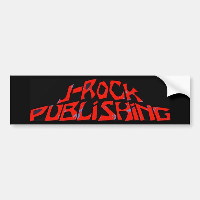 J-Rock-Verlags- Logo-Aufkleber Autoaufkleber (Vorne)