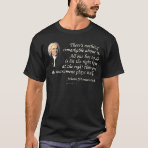 J.S. Bach auf dem Spielen T-Shirt
