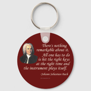 J.S. Bach on Playing Schlüsselanhänger