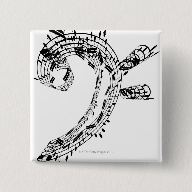 J.S.Bachs Cello Suite Button (Vorderseite)