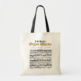 J.S. Bachs Organ bearbeitet Taschentasche Tragetasche