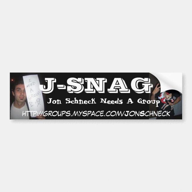J-SNAG AUTOAUFKLEBER (Vorne)
