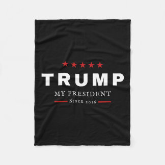 J Trump ist mein Präsident seit 2016 Maga Patrioti Fleecedecke