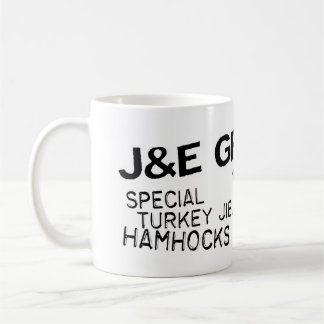 J- u. e-Lebensmittelgeschäft-Tasse Kaffeetasse