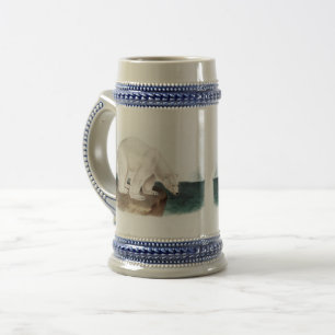 J.W. Audubon - Ursus Maritimus Polar Bear Bierglas