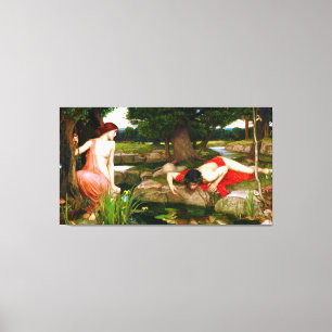 J. W. WATERHOUSE - ECHO UND NARCISSUS - 1903 - LEINWANDDRUCK