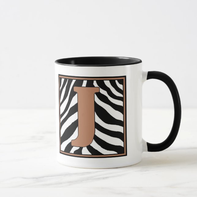 J-Zebra-Kaffee-Tasse Tasse (Rechts)