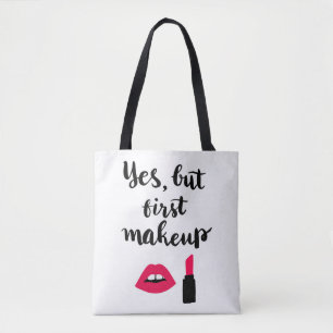 Ja aber erste niedliche Phrase des Make-up Tasche