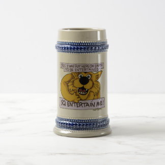 Ja auf der unterhalten zu werden Erde unterhalten Bierglas