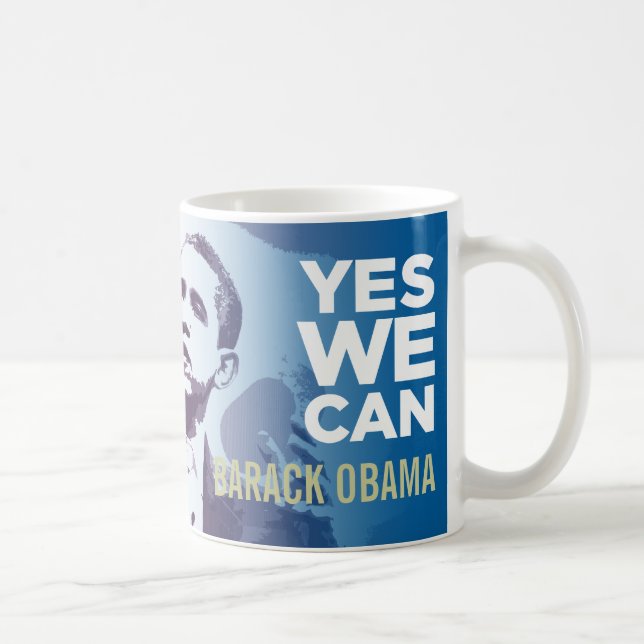 Ja… Barack Obama - Präsident - Tasse (Rechts)