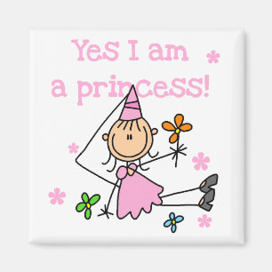 Ja bin ich eine Prinzessin Magnet