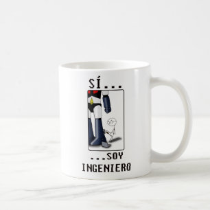 Ja bin ich Ingenieur Kaffeetasse