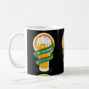 Ja bin ich irisches kein ich bin nicht ein Redhead Kaffeetasse
