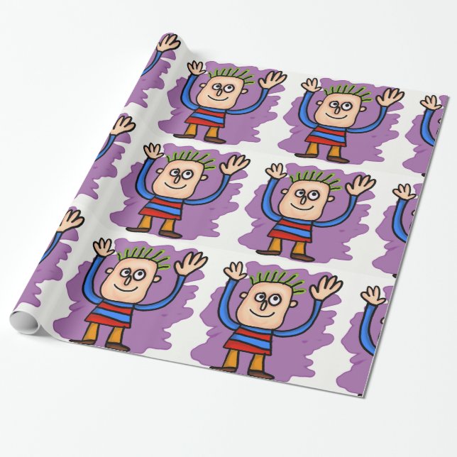 Ja bleichend! Schleifpapier Geschenkpapier (Ungerollt)