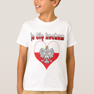 ja Cie kocham Eagle Heart T-Shirt