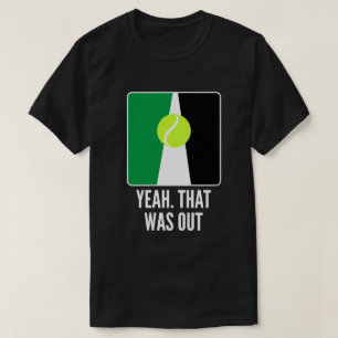 Ja. Das war ein tolles Geschenk für Tennisspieler T-Shirt