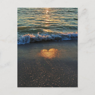 Ja, der Ozean weiß Postkarte