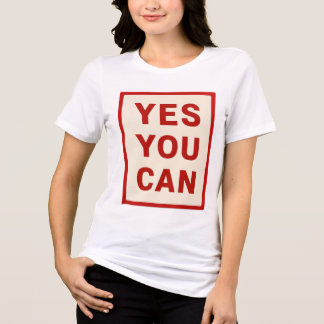 JA, DU KANNST ES Unabhängige Frau SIE HAT SICH SEL Tri-Blend Shirt
