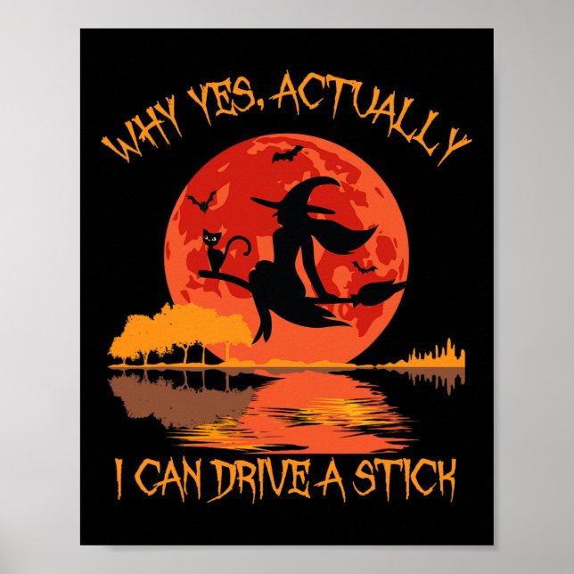 Ja, eigentlich kann ich ein Stick Halloween 2023 C Poster (Vorne)