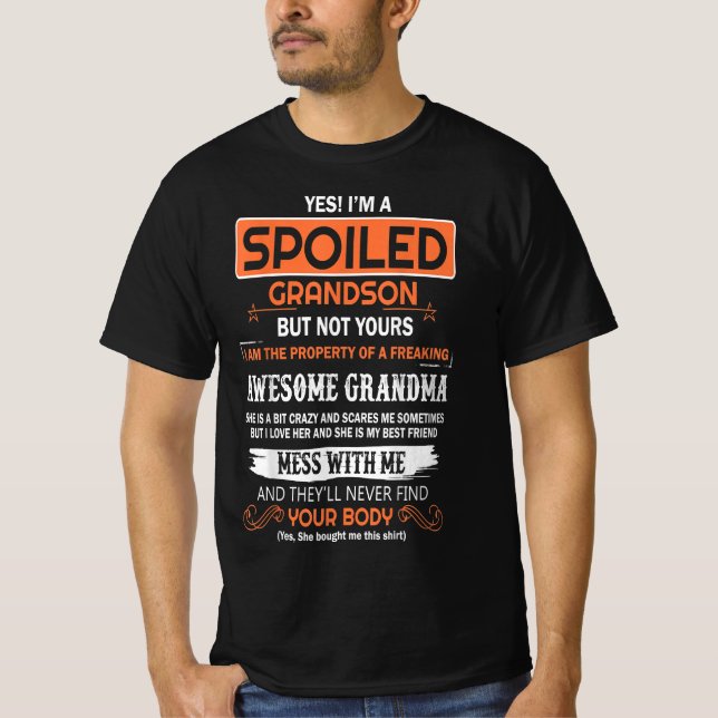 ja, ein verzogener Enkel eines phantastischen T-Shirt (Vorderseite)