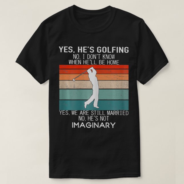 Ja, er liebt nein, ich weiß nicht, wann er wird T-Shirt (Design vorne)