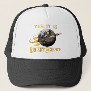 Ja, es ist ein Hut der Raketenwissenschaft Truckerkappe