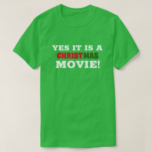 JA, ES IST EIN WEIHNACHTSFILM! C T-Shirt