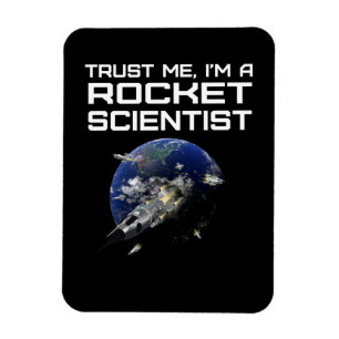 Ja, es ist Rocket Science Funny Aerospace Magnet
