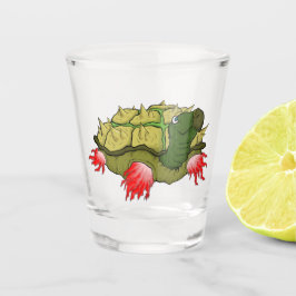 Ja Flamme Turtle Schnapsglas