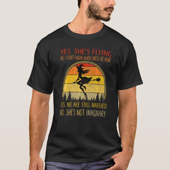 Ja, Flugscheine, die ich nicht weiß, wann Muschel  T-Shirt (Vorderseite)