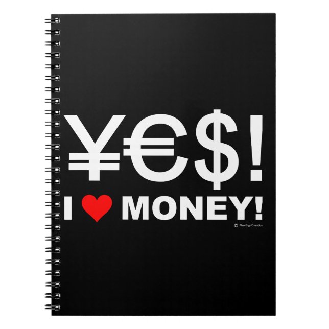 Ja! Geld der Liebe I! Notizblock (Vorderseite)