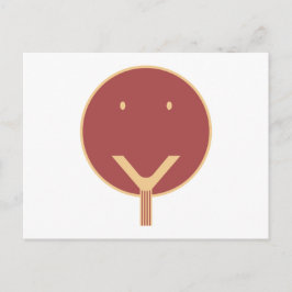 Ja Gesicht - C/R. Postkarte