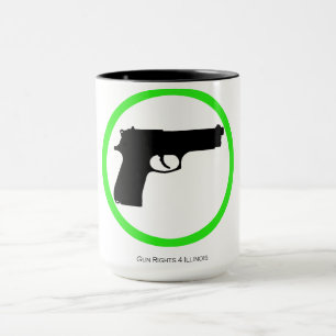 Ja Gewehre! 15 Unze-Kaffee-Tasse Tasse