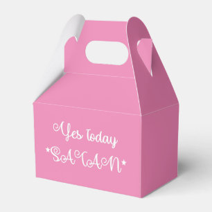 Ja Heute Satan Funny Pink Gevor Box Geschenkschachtel
