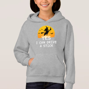 Ja ICan Drive A Stick T - Shirt Party Funny Hexe