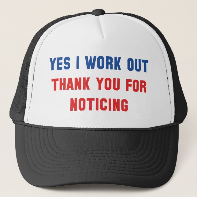Ja, ich arbeite truckerkappe (Vorderseite)