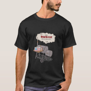Ja, ich Barbicue und meine Ehefrau Lieben mein Fle T-Shirt