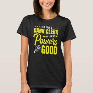 Ja, ich bin Bankangestellte, aber ich benutze mein T-Shirt