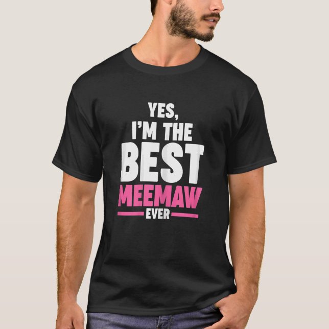 Ja, ich bin die beste Mahnung aller Zeiten. T-Shirt (Vorderseite)