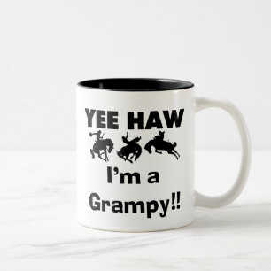 Ja, ich bin ein grauenvoller T - Shirt und Geschen Zweifarbige Tasse