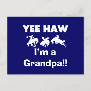 Ja, ich bin ein Opa-T - Shirt und Geschenke Postkarte